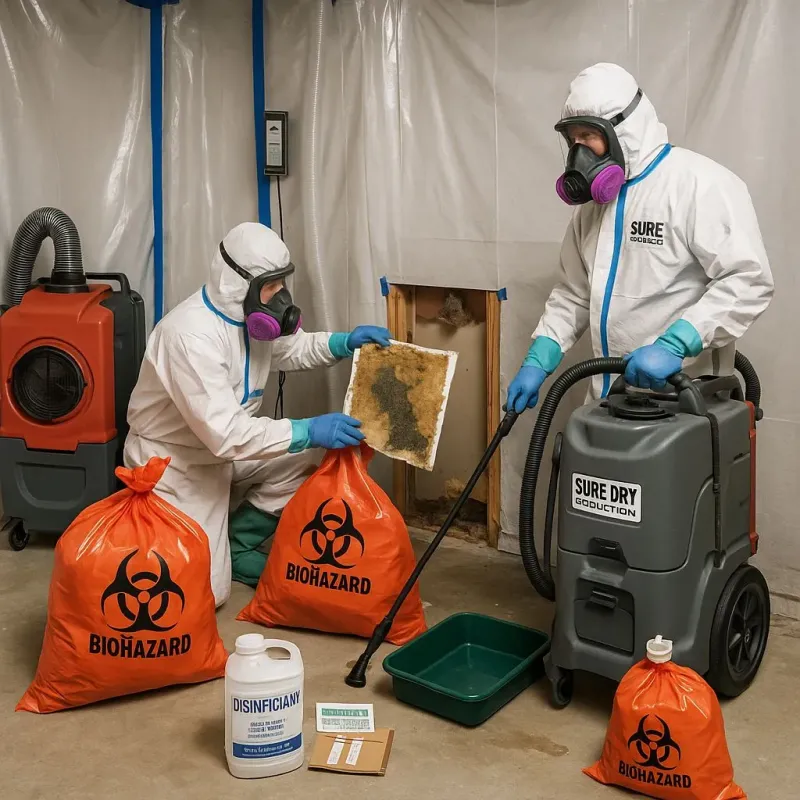 Contaminated Water Handling Protocols process in Baxter County, AR